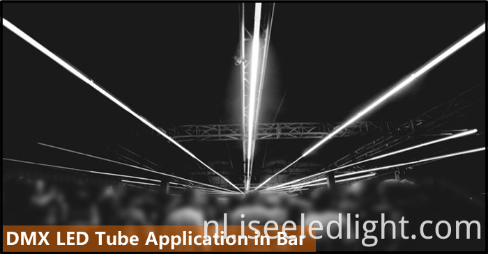 DMX Coloured Tube Lights